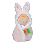 Pink Garden Baby Bunny Hug